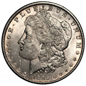 USA - 1 dolar 1885 (O) - Nowy Orlean - Morgan Dollar