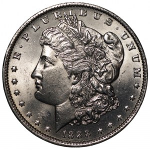 USA - 1 dolar 1888 (O) - Nowy Orlean - Morgan Dollar