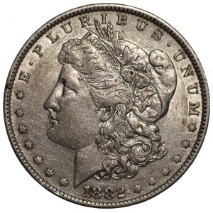 USA - 1 dolar 1882 (O) - Nowy Orlean - Morgan Dollar