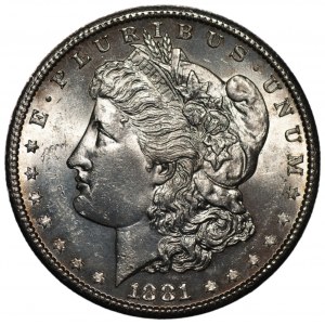 USA - 1 dolar 1881 (S) - San Francisco - Morgan Dollar