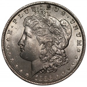 USA - 1 dolar 1886 - Filadelfia - Morgan Dollar