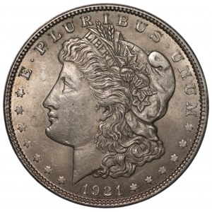 USA - 1 dolar 1921 - Filadelfia - Morgan Dollar