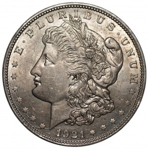 USA - 1 dolar 1921 (D) - Denver - Morgan Dollar