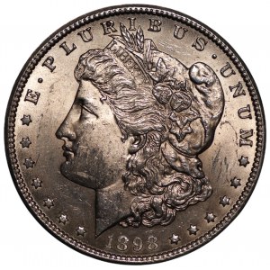 USA - 1 dolar 1898 (O) - Nowy Orlean - Morgan Dollar