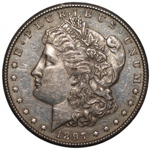 USA - 1 dolar 1897 (S) - San Francisco - Morgan Dollar