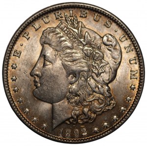 USA - 1 dolar 1892 (O) Nowy Orlean - Morgan Dollar