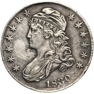 USA - 50 centów 1830 - Filadelfia, typ Capped Bust