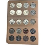 USA - kompletny zestaw 1/2 dolara (1948-1963) Franklin