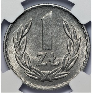 PRL - 1 złoty 1969 - NGC MS65