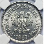 PRL - 1 złoty 1967 - NGC MS65