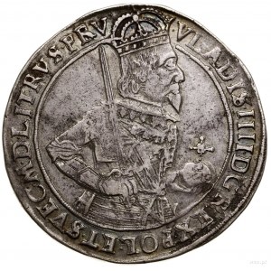 Talar, 1635, mennica Toruń; Aw: Wąska półpostać króla, ...