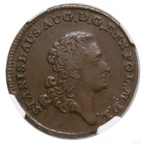 Trojak, 1766, mennica Warszawa; duża litera G (Piotr Mi...
