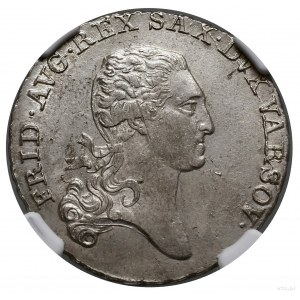 1/3 toliarov (dva zloté), 1812, Varšava; s písmenami I ...