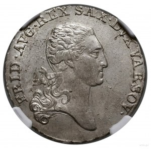1/3 thaler (two-zloty), 1812, Warsaw; with letters I ...
