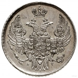 15 kopiejek = 1 złoty, 1832 Н-Г, Petersburg; odmiana z ...