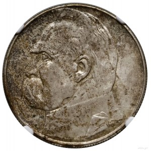 10 złotych, 1936, Warszawa; Józef Piłsudski: Kop. 3004,...