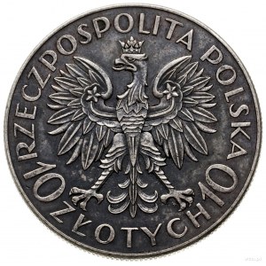 10 złotych, 1933, Warszawa; Romuald Traugutt – 70. rocz...