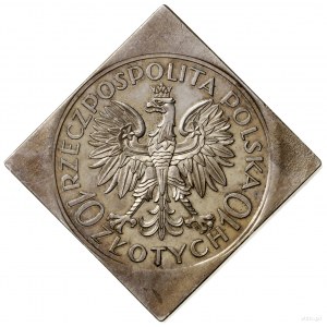 Klipa 10 złotych, 1933, Warszawa; Romuald Traugutt – 70...