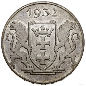 5 guldenów, 1932, Berlin; Żuraw portowy; AKS 8, CNG 522...