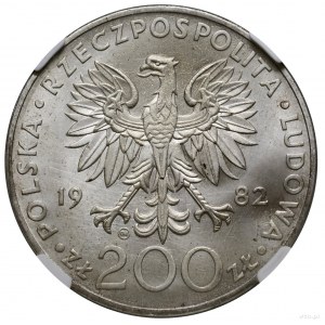 FALS! 200 złotych, 1982, mennica w Szwajcarii; Jan Paweł II; ...