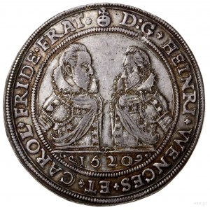 Talar, 1620, Oleśnica; Aw: Popiersia Henryka i Karola z...