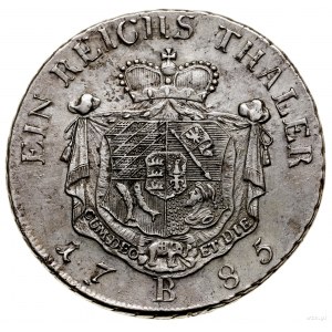 Talar, 1785 B, Wrocław; Aw: Popiersie w prawo z literą ...