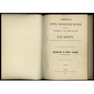 Katalog ofertowy Zschiesche & Köder, Sammlung Otto Mers...
