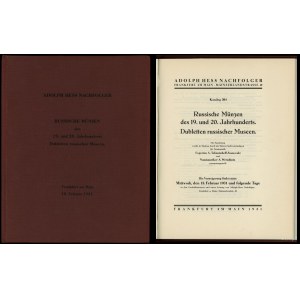 Adolph Hess Nachfolger, Katalog 204. Russische Münzen d...