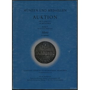Gerhard Hirsch, Auktion 72. Silesia in nummis; München,...
