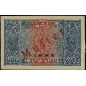 1 marka polska, 9.12.1916; „jenerał”, seria A, numeracj...