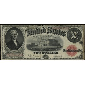 Legal Tender Note; 2 dolary, 1917; seria B 59791222 A, ...