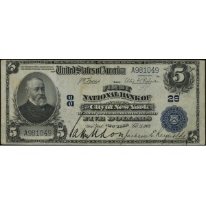 National Currency; The First National Bank of City of N...