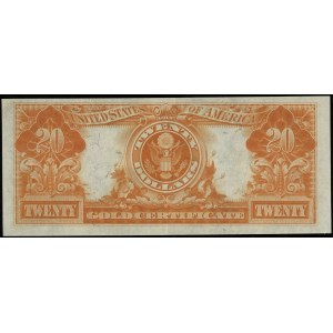 Gold Certificate; 20 dolarów w złocie, 1922; seria K 86...