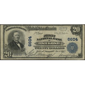 National Currency; First National Bank in Oshkosh - Wis...