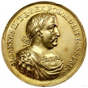 Medal dziesięciodukatowy na pamiątkę elekcji Jana III, ...