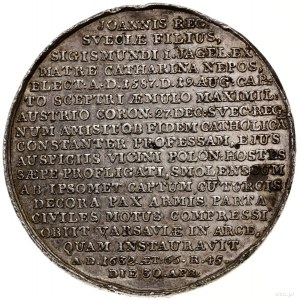 Medal z serii królewskiej – Zygmunt III Waza, ok. 1792–...