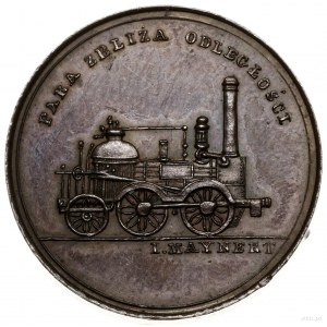 Medal na pamiątkę otwarcia połączenia kolejowego między...