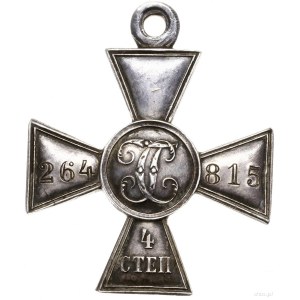 Krzyż Świętego Jerzego IV stopnia, 1913–1915; Krzyż na ...
