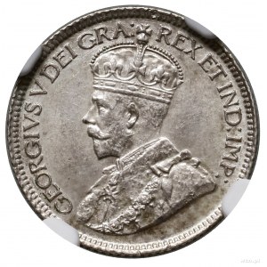10 centów, 1920, mennica Ottawa; KM 23a; piękna moneta ...