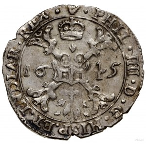 Brabancja; 1/4 patagona, 1645, mennica Antwerpia; Delmo...