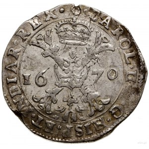 Brabancja; Patagon, 1670, mennica Bruksela; Davenport 4...