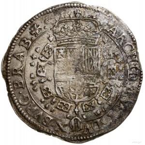 Brabancja; 1/2 patagona, 1671, mennica Bruksela; Delmon...