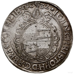 Talar, 1632, mennica Höxter; Aw: Herb w owalnym, ozdobn...