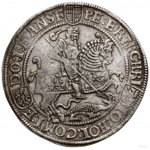 Talar (24 grosze), 1572, mennica Eisleben; Aw: Święty J...