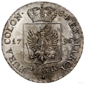 4 grosze (1/6 talara), 1796 A, mennica Berlin; Olding 5...