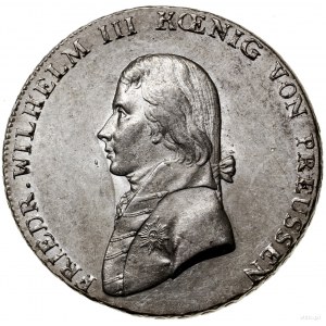 Talar, 1802 A, mennica Berlin; Aw: Popiersie władcy w l...