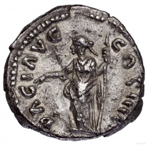 Denar, 159–160, Rzym; Aw: Głowa cesarza w wieńcu laurow...