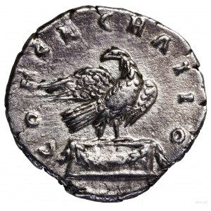 Denar pośmiertny, po 180 roku, Rzym; Aw: Głowa cesarza ...