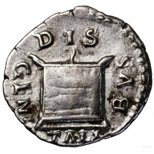 Denar, 180, Rzym; Aw: Popiersie cesarzowej w prawo, FAV...