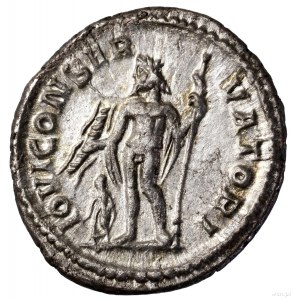 Denar, 228–231, Rzym; Aw: Głowa cesarza w wieńcu laurow...